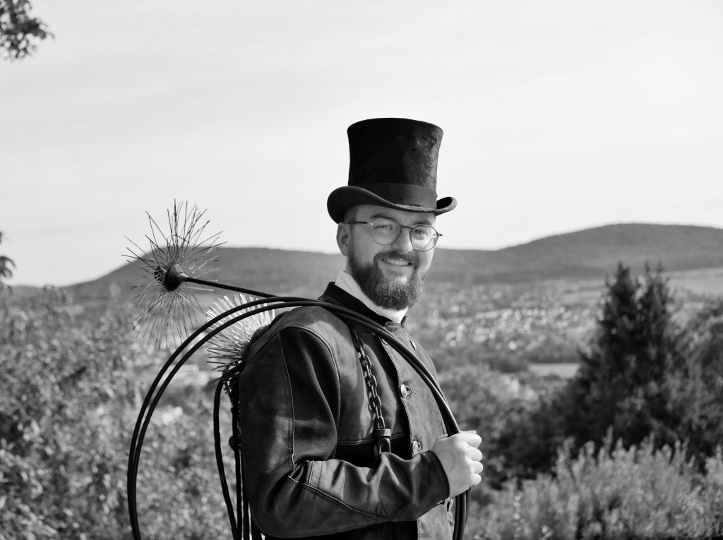 Porträt Schornsteinfegermeister Dominik Ertel
